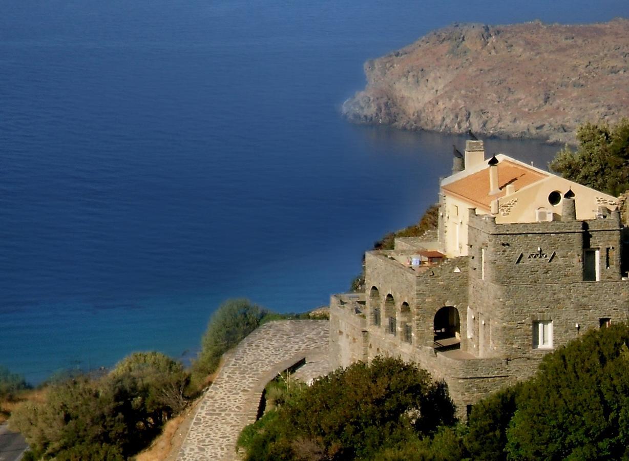 Aegean Castle Andros - Adults Only Aparthotel Agia Eleousa Eksteriør bilde